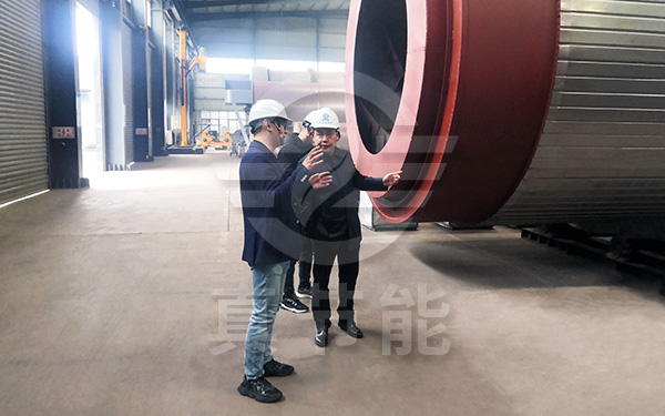 菌渣烘干设备互换合作现场 菌渣烘干设备互换合作现场